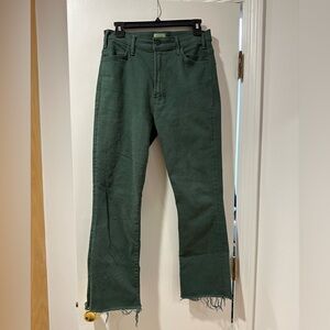 MOTHER The Hustler Ankle Fray Jeans